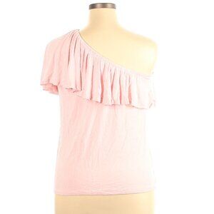 #11 Pink One Shoulder Top